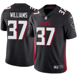 Falcons #37 Tyrone Williams Football Jersey -Black