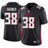 Falcons #38 Kenjon Barner Football Jersey -Black