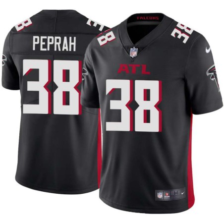 Falcons #38 Charlie Peprah Football Jersey -Black