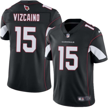 Cardinals #15 Tristan Vizcaino Stitched Black Jersey
