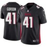 Falcons #41 Tim Gordon Football Jersey -Black