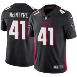 Falcons #41 Secdrick McIntyre Football Jersey -Black