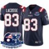 Patriots #83 Matt LaCosse 6X Super Bowl Champions Jersey -Navy