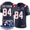 Patriots #84 Cordarrelle Patterson 6X Super Bowl Champions Jersey -Navy