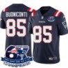 Patriots #85 Nick Buoniconti 6X Super Bowl Champions Jersey -Navy