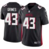 Falcons #43 Brent Grimes Football Jersey -Black