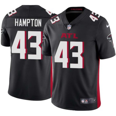 Falcons #43 Dave Hampton Football Jersey -Black