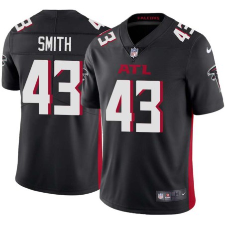 Falcons #43 Maurice Smith Football Jersey -Black