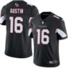 Cardinals #16 Kent Austin Stitched Black Jersey