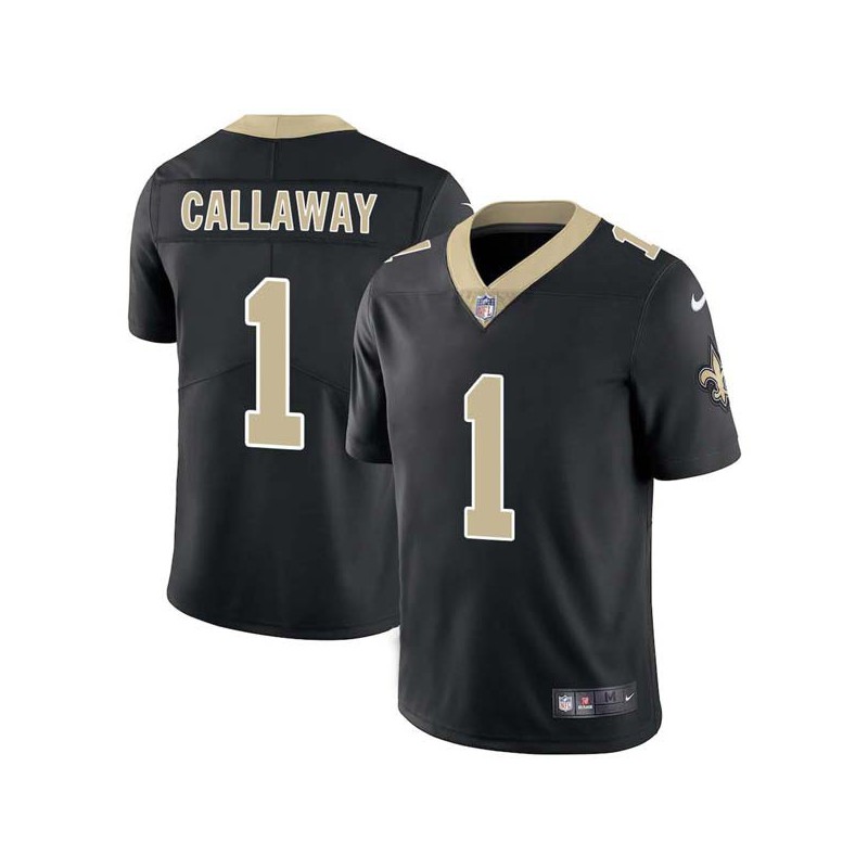 Marquez Callaway #1 Saints Authentic Black Jersey