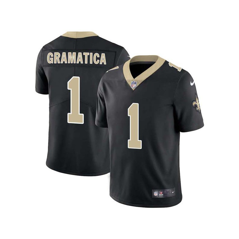 Martin Gramatica #1 Saints Authentic Black Jersey