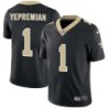 Garo Yepremian #1 Saints Authentic Black Jersey