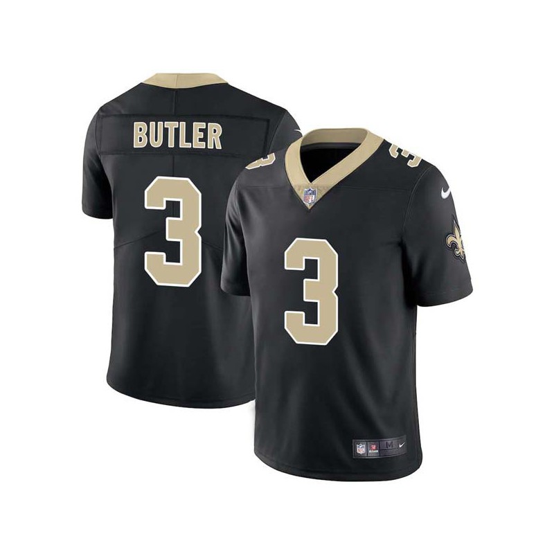 Skip Butler #3 Saints Authentic Black Jersey