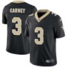 John Carney #3 Saints Authentic Black Jersey