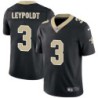 John Leypoldt #3 Saints Authentic Black Jersey