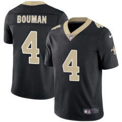 Todd Bouman #4 Saints Authentic Black Jersey