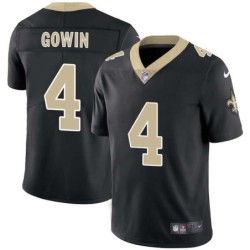 Toby Gowin #4 Saints Authentic Black Jersey