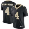 Klaus Wilmsmeyer #4 Saints Authentic Black Jersey