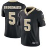 Teddy Bridgewater #5 Saints Authentic Black Jersey