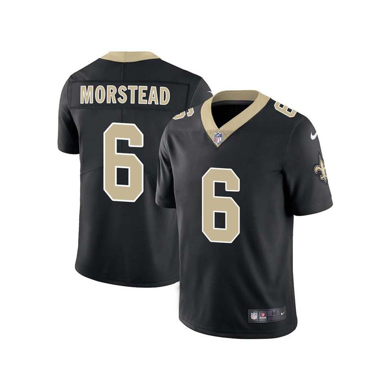 Thomas Morstead #6 Saints Authentic Black Jersey