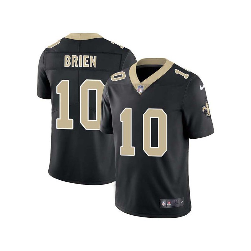 Doug Brien #10 Saints Authentic Black Jersey