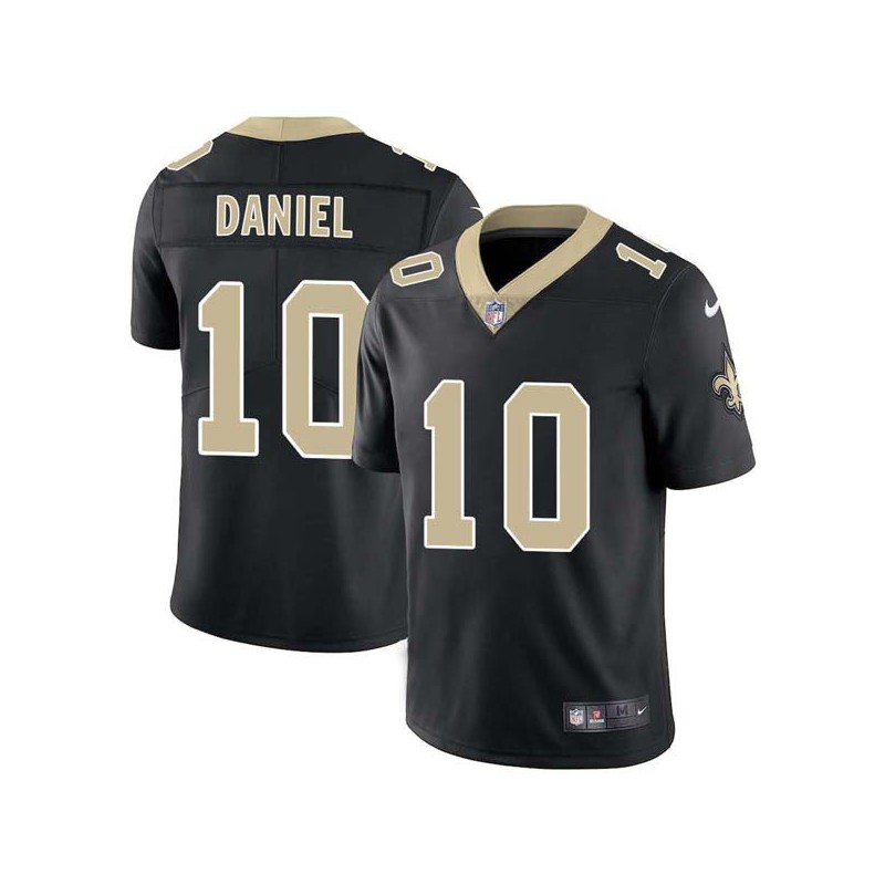 Chase Daniel #10 Saints Authentic Black Jersey