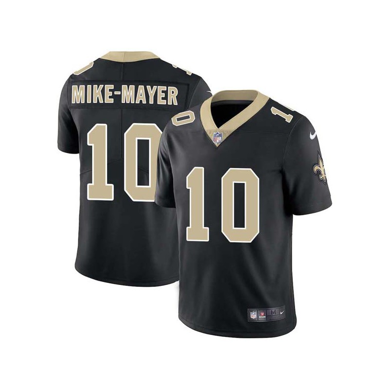 Steve Mike-Mayer #10 Saints Authentic Black Jersey