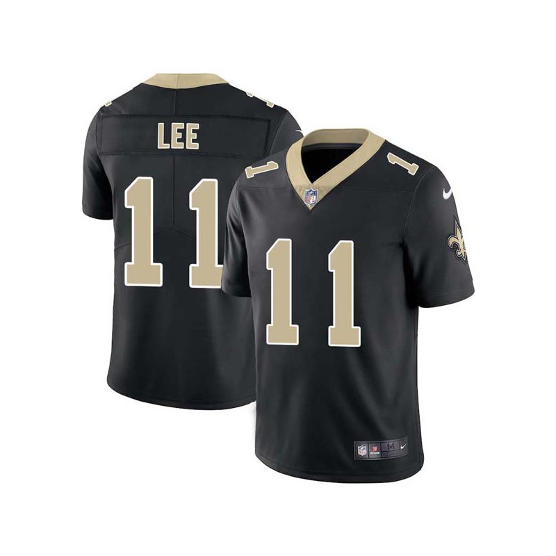 Bivian Lee #11 Saints Authentic Black Jersey