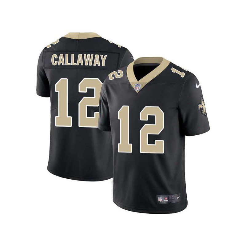 Marquez Callaway #12 Saints Authentic Black Jersey