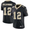 Jake Delhomme #12 Saints Authentic Black Jersey