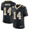 Kawaan Baker #14 Saints Authentic Black Jersey