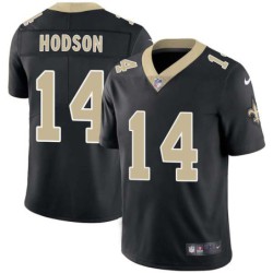 Tom Hodson #14 Saints Authentic Black Jersey