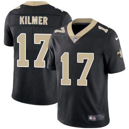 Billy Kilmer #17 Saints Authentic Black Jersey