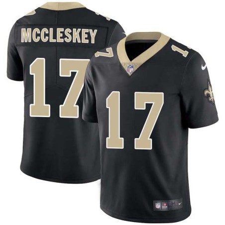 Jalen McCleskey #17 Saints Authentic Black Jersey