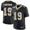 Jake Lampman #19 Saints Authentic Black Jersey