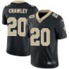 Ken Crawley #20 Saints Authentic Black Jersey