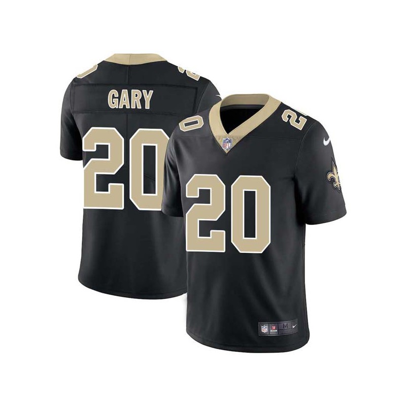 Russell Gary #20 Saints Authentic Black Jersey