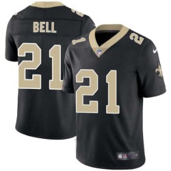 Mike Bell #21 Saints Authentic Black Jersey