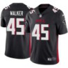 Falcons #45 Darnell Walker Football Jersey -Black