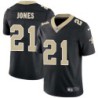 Julius Jones #21 Saints Authentic Black Jersey