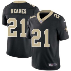 Ken Reaves #21 Saints Authentic Black Jersey