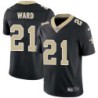 Carl Ward #21 Saints Authentic Black Jersey