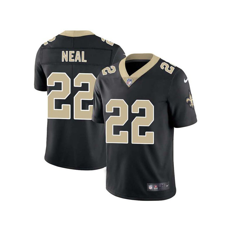 Lorenzo Neal #22 Saints Authentic Black Jersey