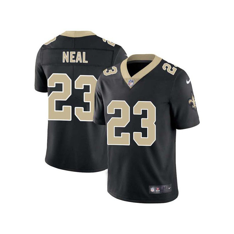 Lorenzo Neal #23 Saints Authentic Black Jersey