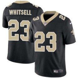 Dave Whitsell #23 Saints Authentic Black Jersey