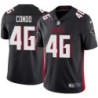 Falcons #46 Jon Condo Football Jersey -Black