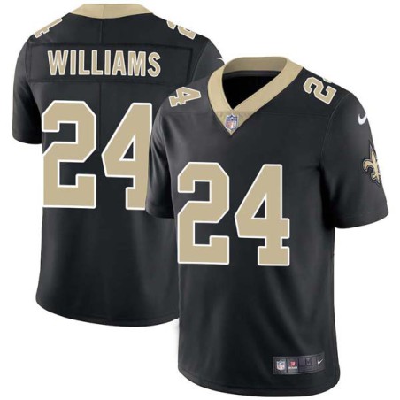 Joe Williams #24 Saints Authentic Black Jersey