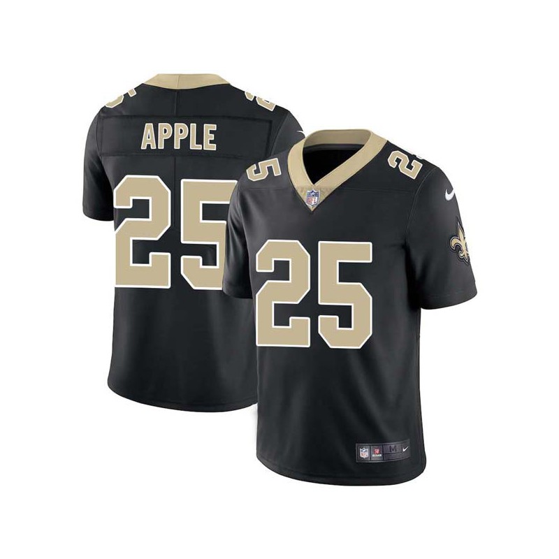 Eli Apple #25 Saints Authentic Black Jersey