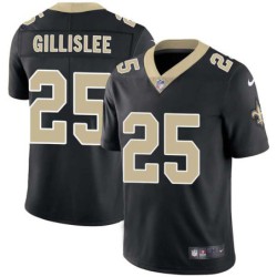 Mike Gillislee #25 Saints Authentic Black Jersey