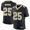 Jerry Moore #25 Saints Authentic Black Jersey